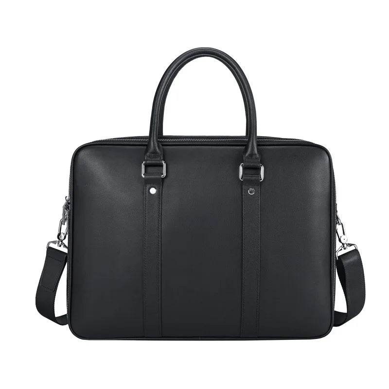 Men's Luxury Leather Messenger Bag