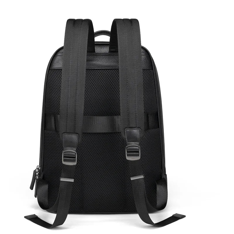 Men's Genuine Leather Business Backpack